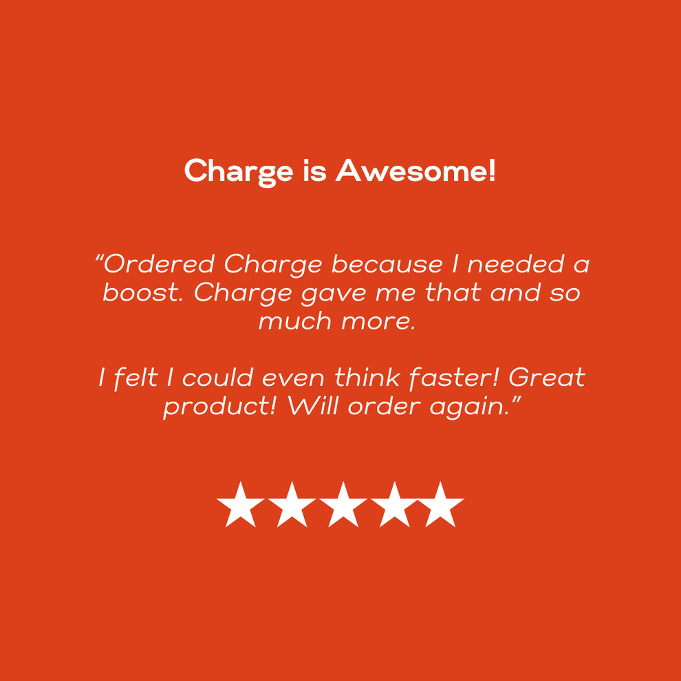 Neubria Charge®: Natural Energy Supplement