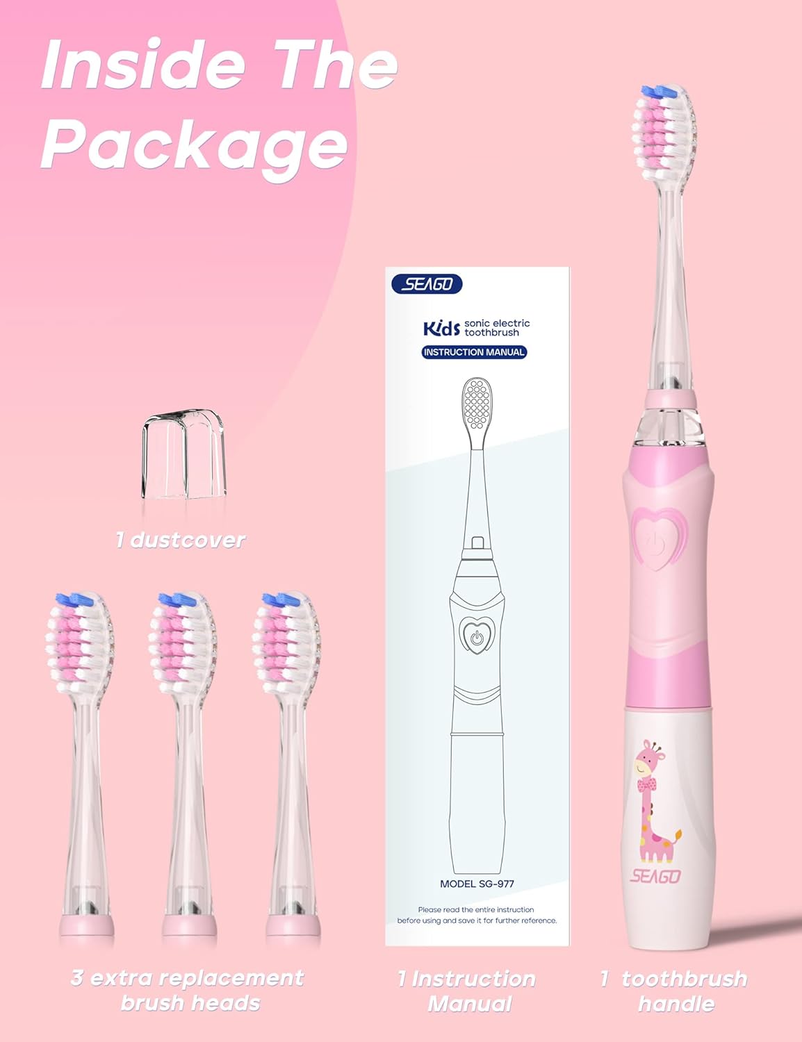 Seago Kids Sonic Electric Toothbrush