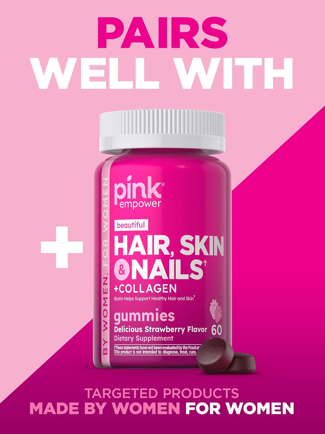 Pink Simply Radiant Multi For Her + Collagen Gummies