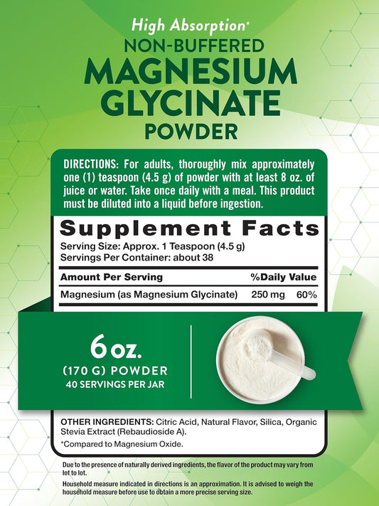 Nature's Truth Magnesium Glycinate Powder