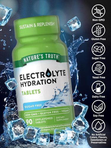 Nature's Truth Electrolyte Hydration Tablets