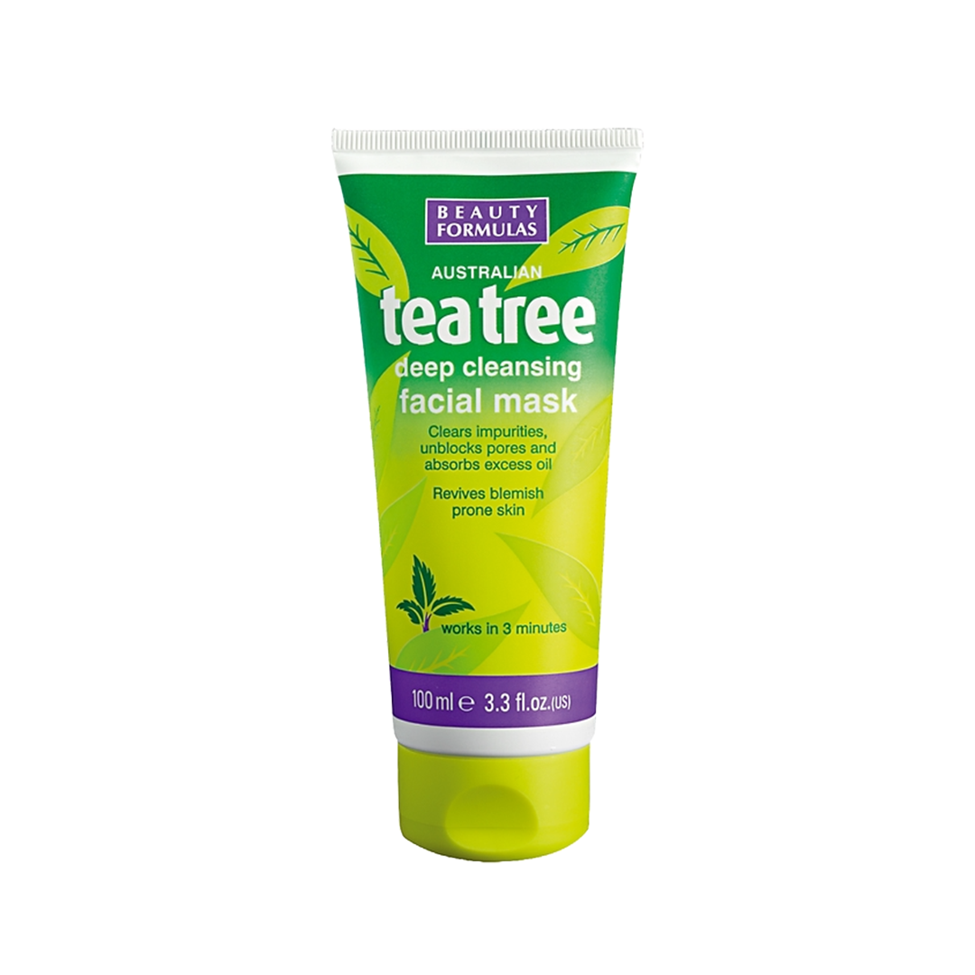 Beauty Formulas Tea Tree Deep Cleansing Mask