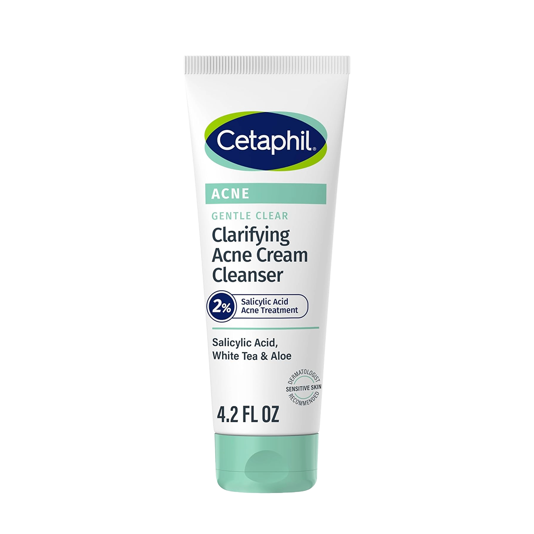 Cetaphil Gentle Clear Clarifying Acne Cream Cleanser