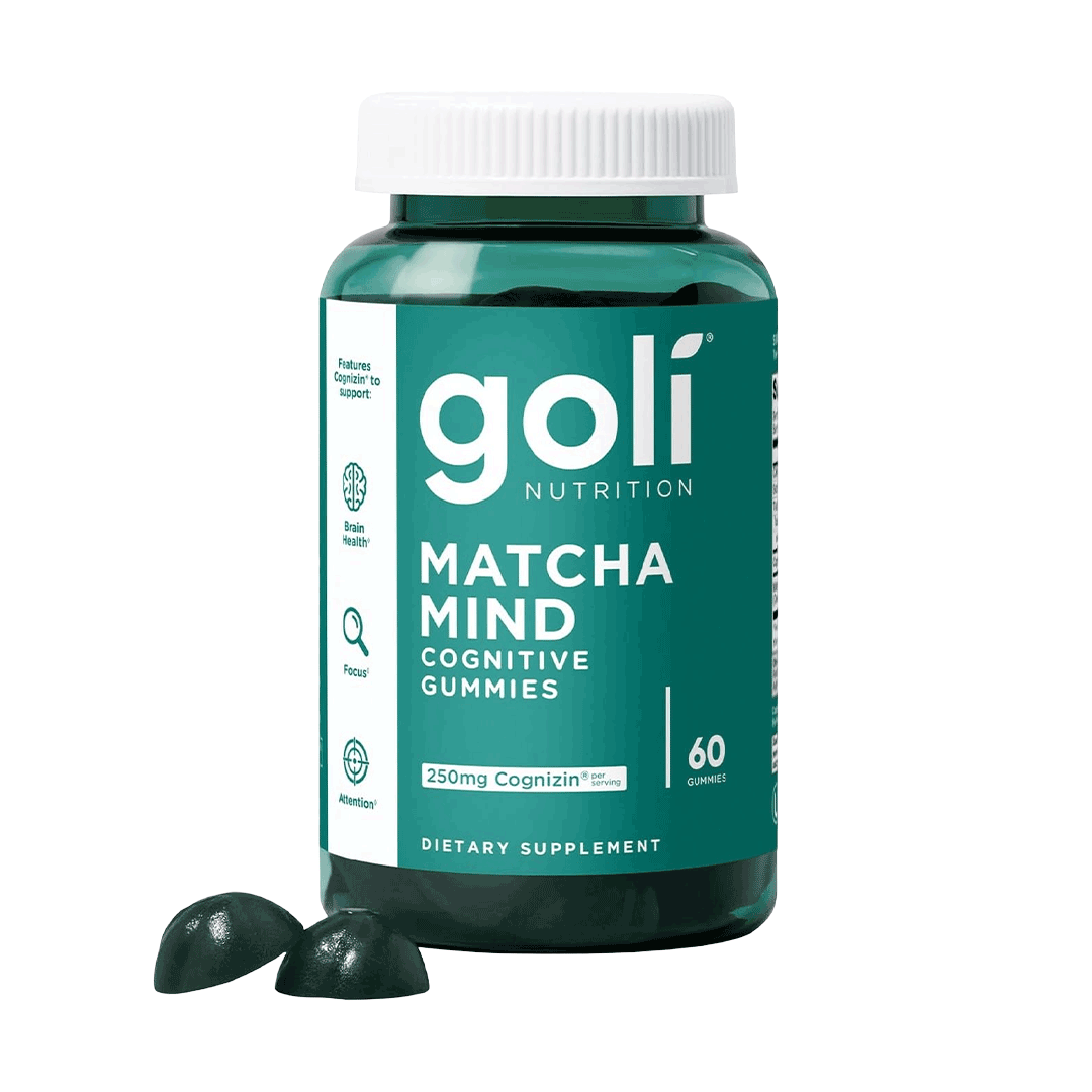 Goli Matcha Mind Cognitive Gummies
