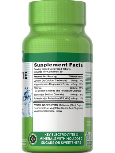 Nature's Truth Electrolyte Hydration Tablets