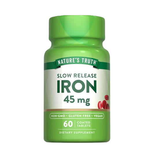 Nature's Truth Iron 45mg – 60 Tablets