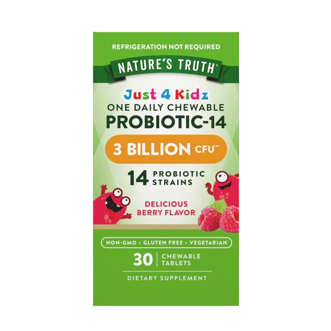 Nature's Truth Just 4 Kids Probiotic 3 Billion CFU
