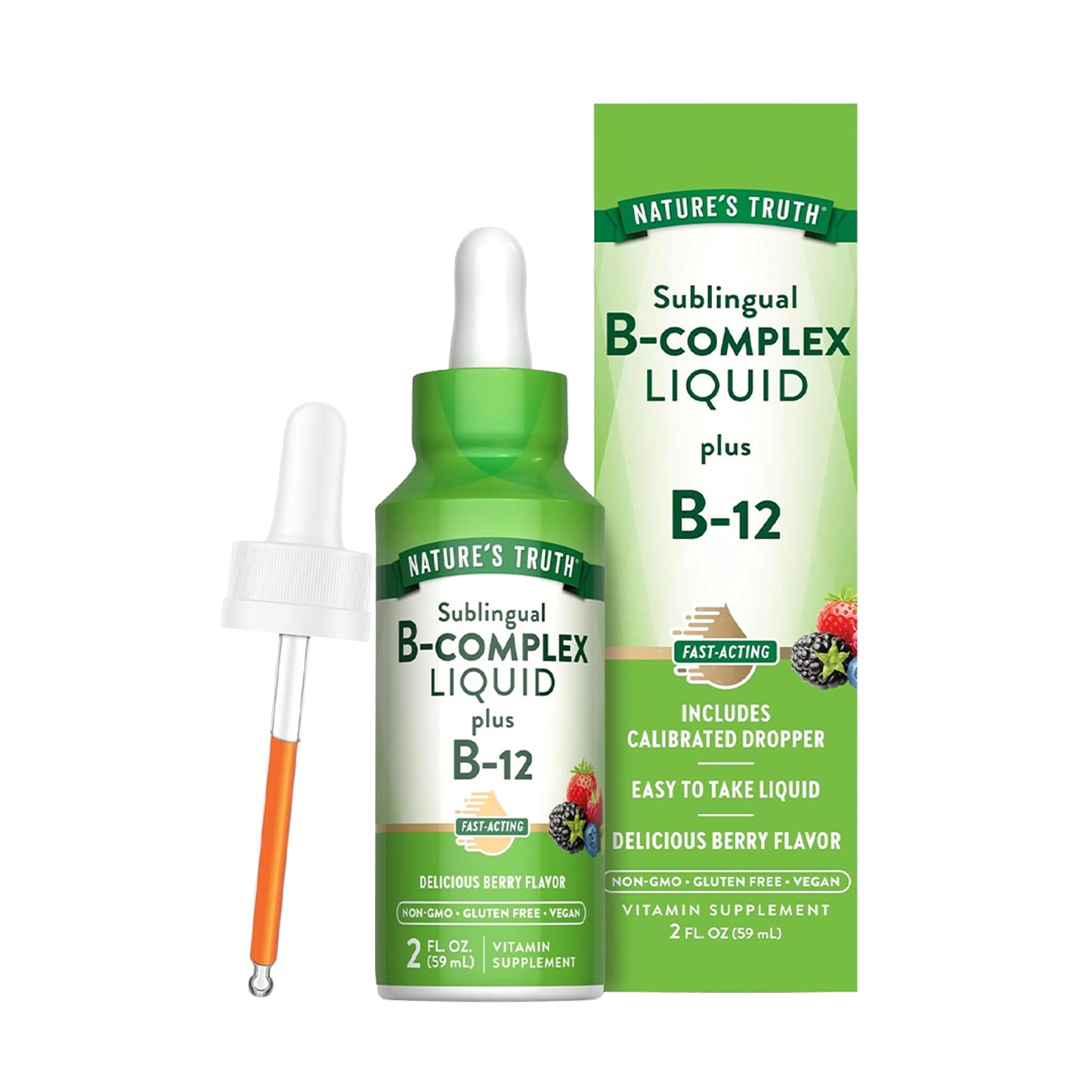 Nature's Truth Sublingual B Complex with B12