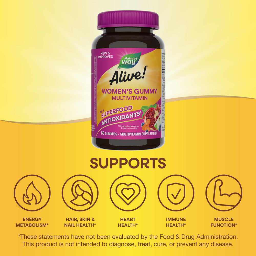 Alive!® Women’s Gummy Multivitamin