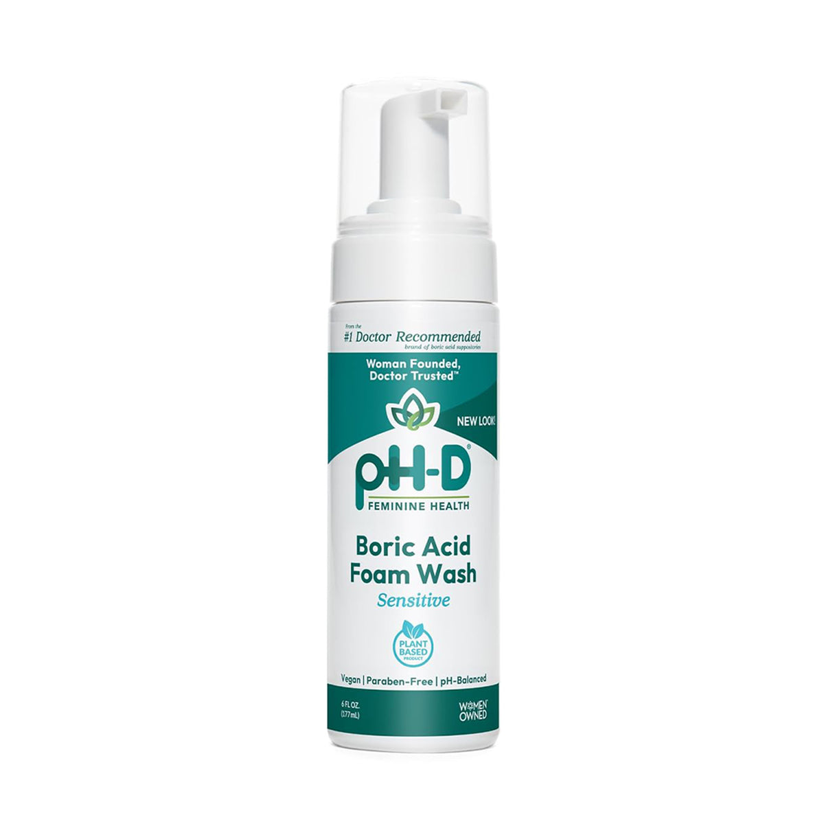 pH-D Feminine Health Boric Acid Foam Wash Sensitive