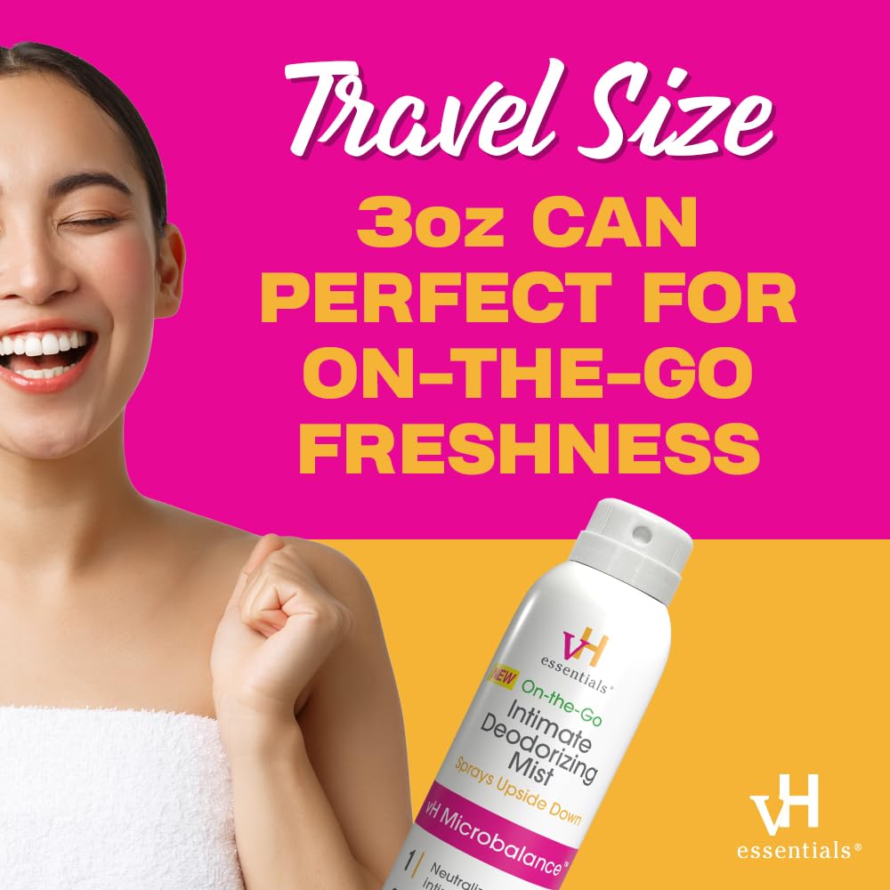 vH Essentials On-The-Go Intimate Deodorizing Mist