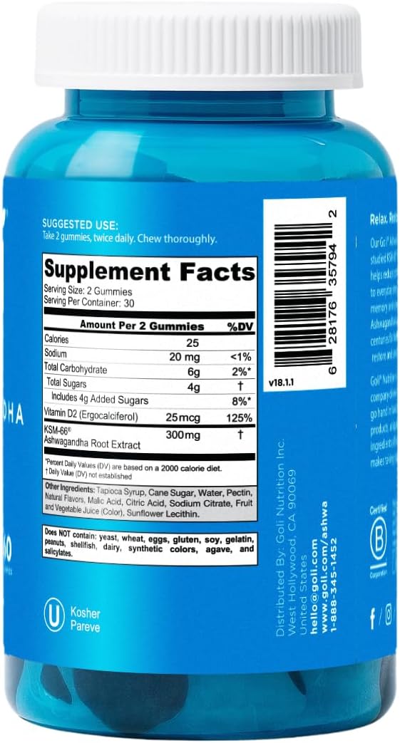 Goli Daily Wellness Bundle (ACV + Matcha Mind + Ashwagandha)