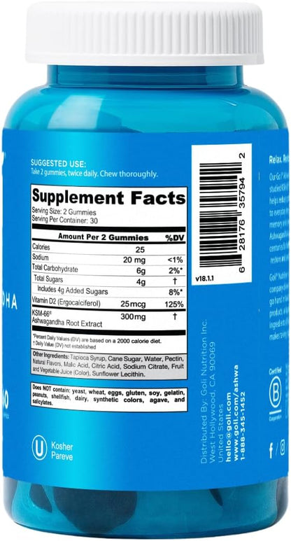 Goli Daily Wellness Bundle (ACV + Matcha Mind + Ashwagandha)