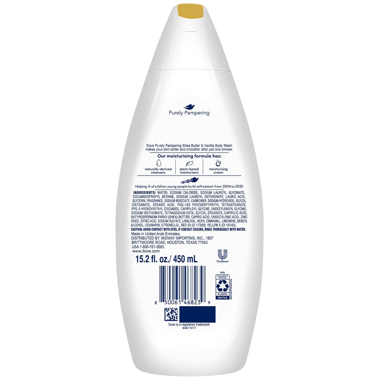 Dove Pampering Shea Butter & Vanilla Body Wash