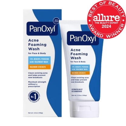 PanOxyl Acne Foaming Wash 10% Benzoyl Peroxide