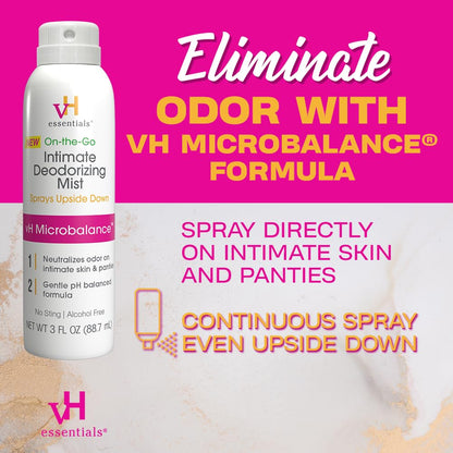 vH Essentials On-The-Go Intimate Deodorizing Mist