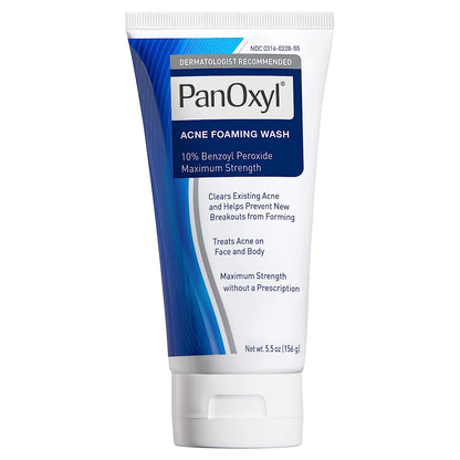 PanOxyl Acne Foaming Wash Benzoyl Peroxide 10%