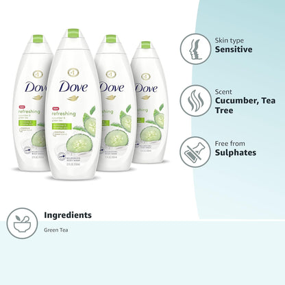 Dove Fresh Cucumber & Green Tea Body Wash