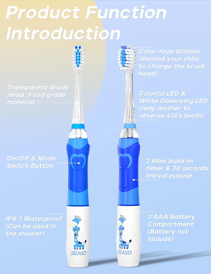 Seago Kids Sonic Electric Toothbrush