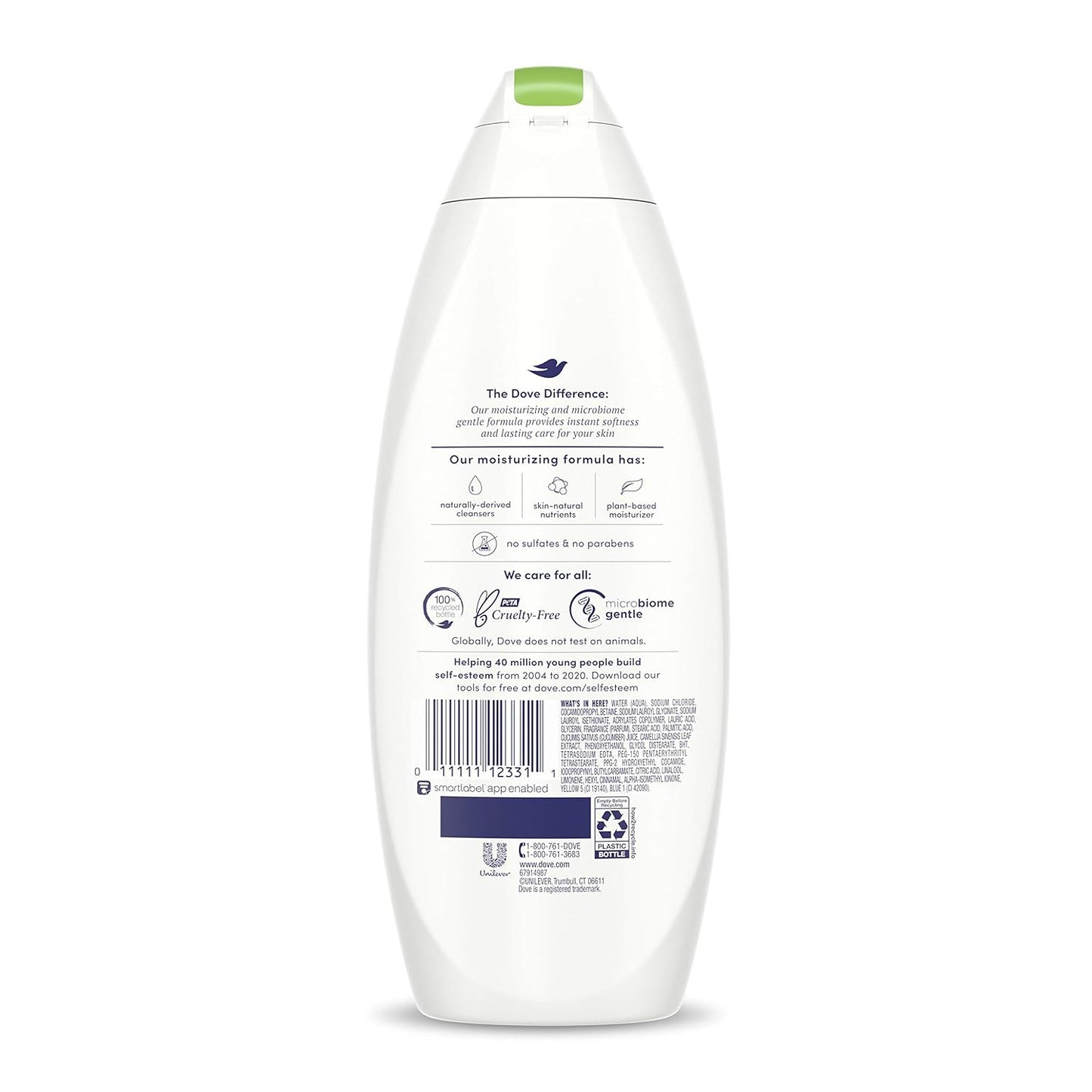 Dove Fresh Cucumber & Green Tea Body Wash