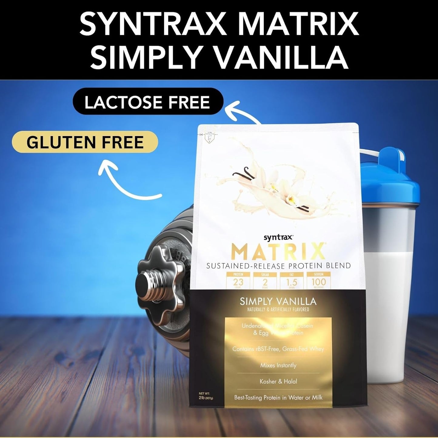 Matrix Protein Powder Simply Vanilla