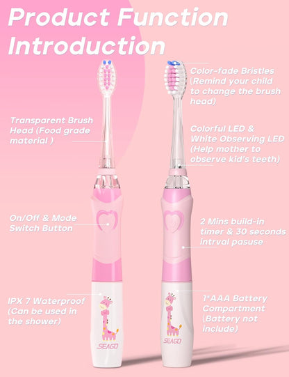 Seago Kids Sonic Electric Toothbrush