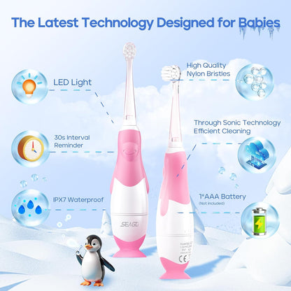 Seago Baby Sonic Electric Toothbrush