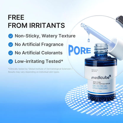Medicube Zero Pore One-day Peptide Serum