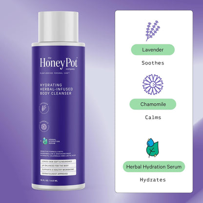 The Honey Pot Co. "Lavender Chamomile" Hydrating Body Cleanser