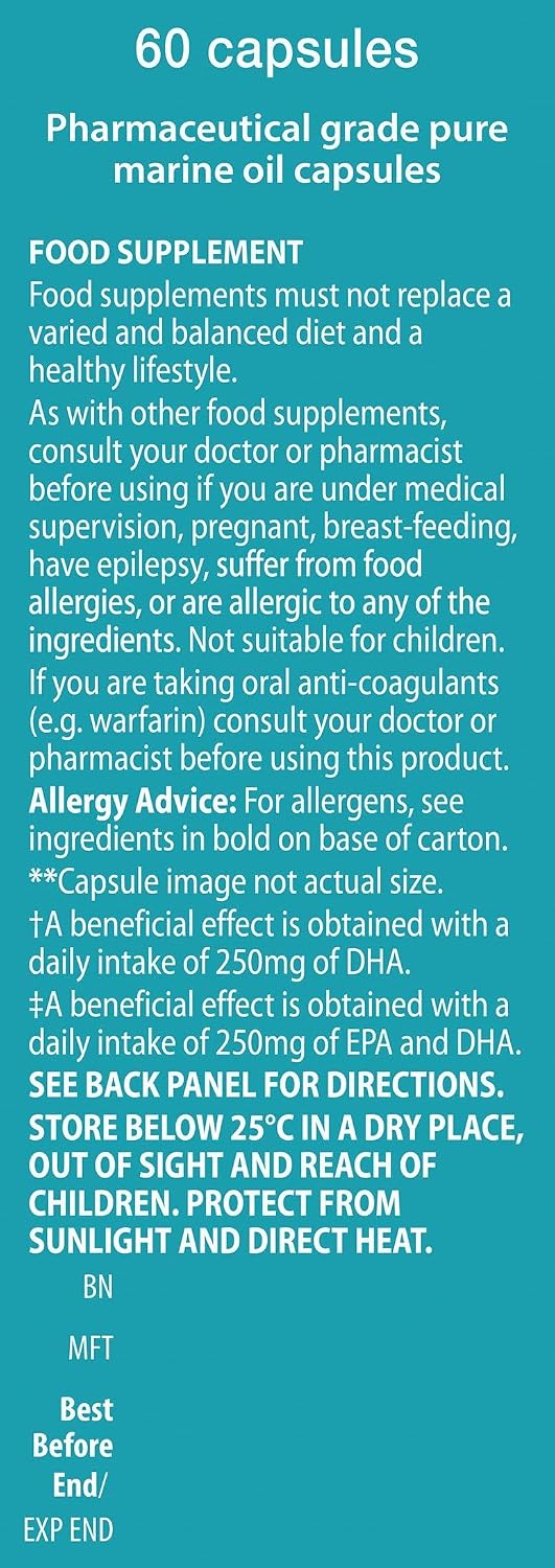 Vitabiotics Ultra Omega-3 Super Strength High Purity Fish Oil Capsules