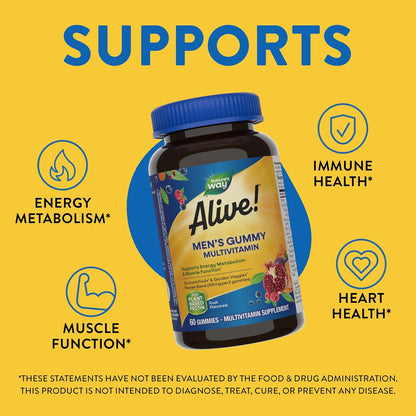 Alive! Men's Gummy Multivitamin