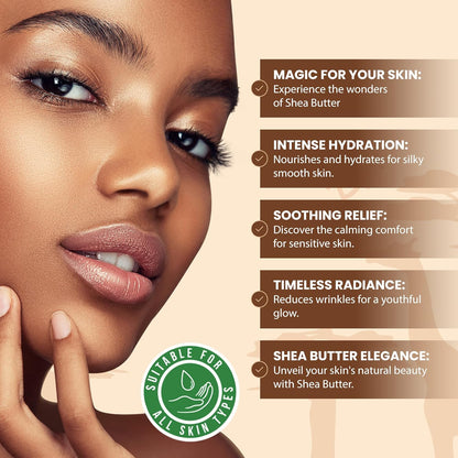 Raw Ivory African Shea Butter – 100% Pure & Unrefined