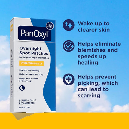 PanOxyl Overnight Spot Patches (Hydrocolloid Patch)