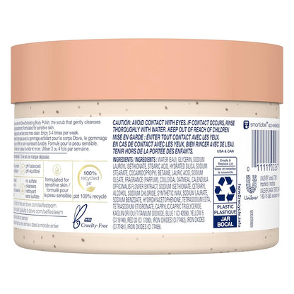 Dove Oatmeal & Calendula Oil Exfoliating Body Polish