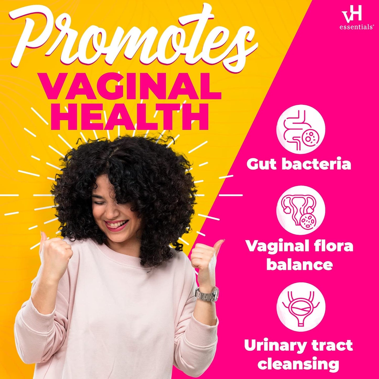 vH Essentials Probiotics with Prebiotics and Cranberry