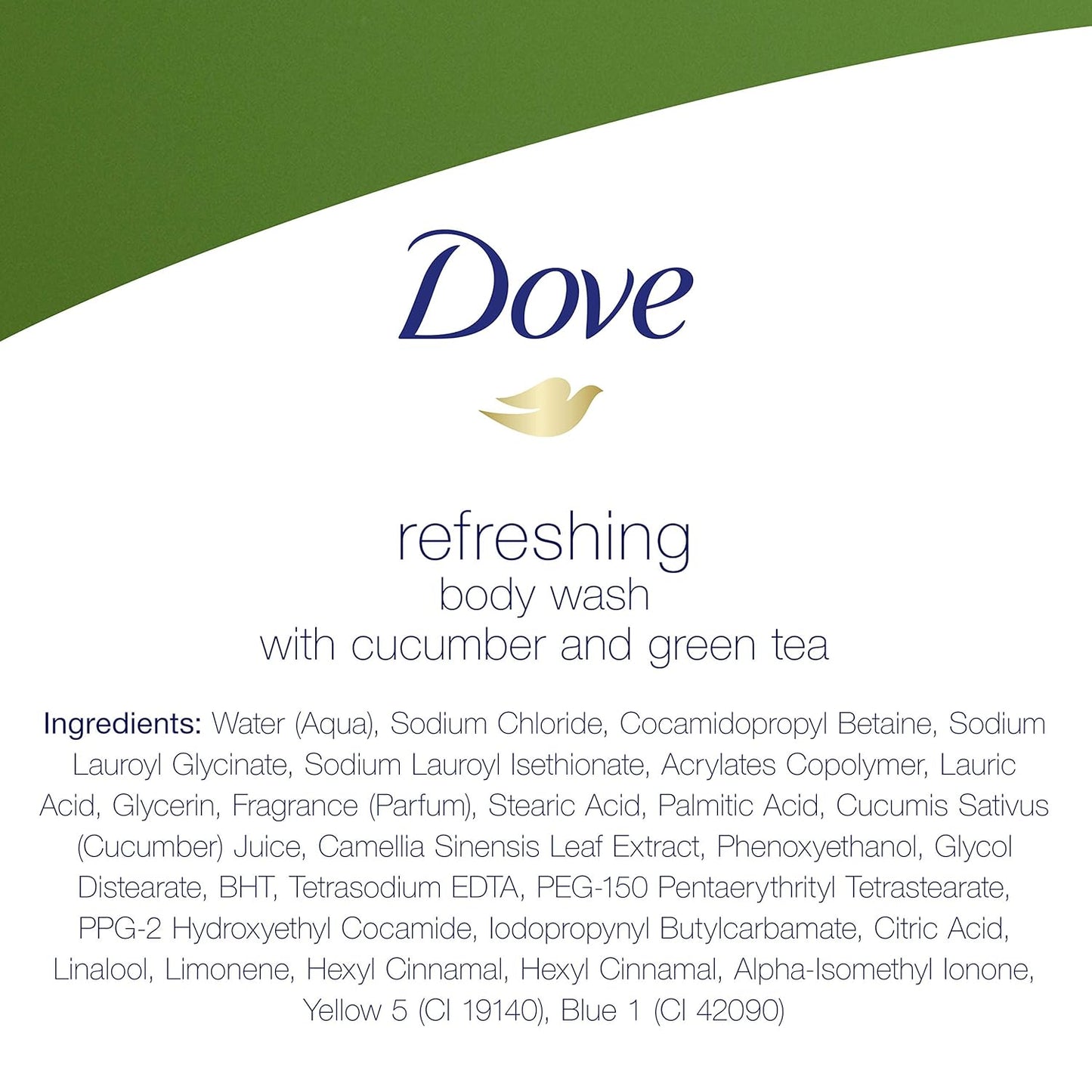 Dove Fresh Cucumber & Green Tea Body Wash