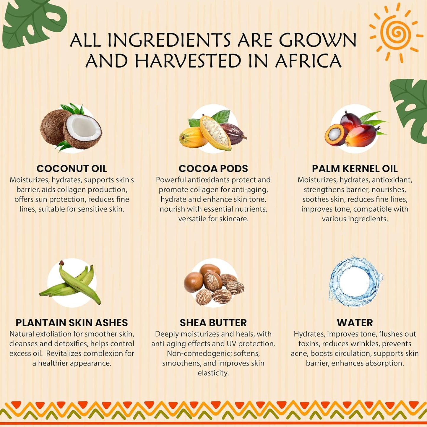 African Black Soap – Value Pack (Handcrafted in Ghana)