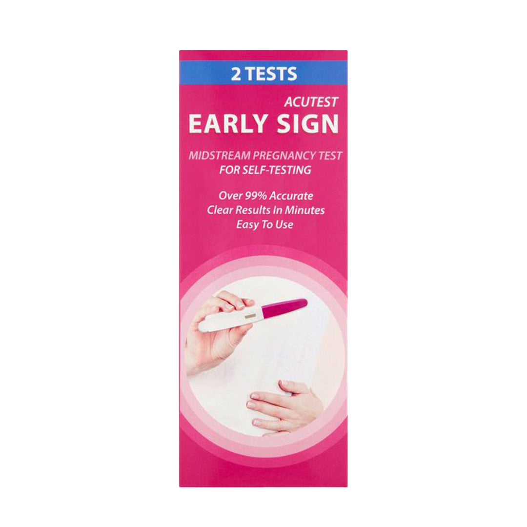 Acutest Early Sign Mid-Stream Pregnancy Test