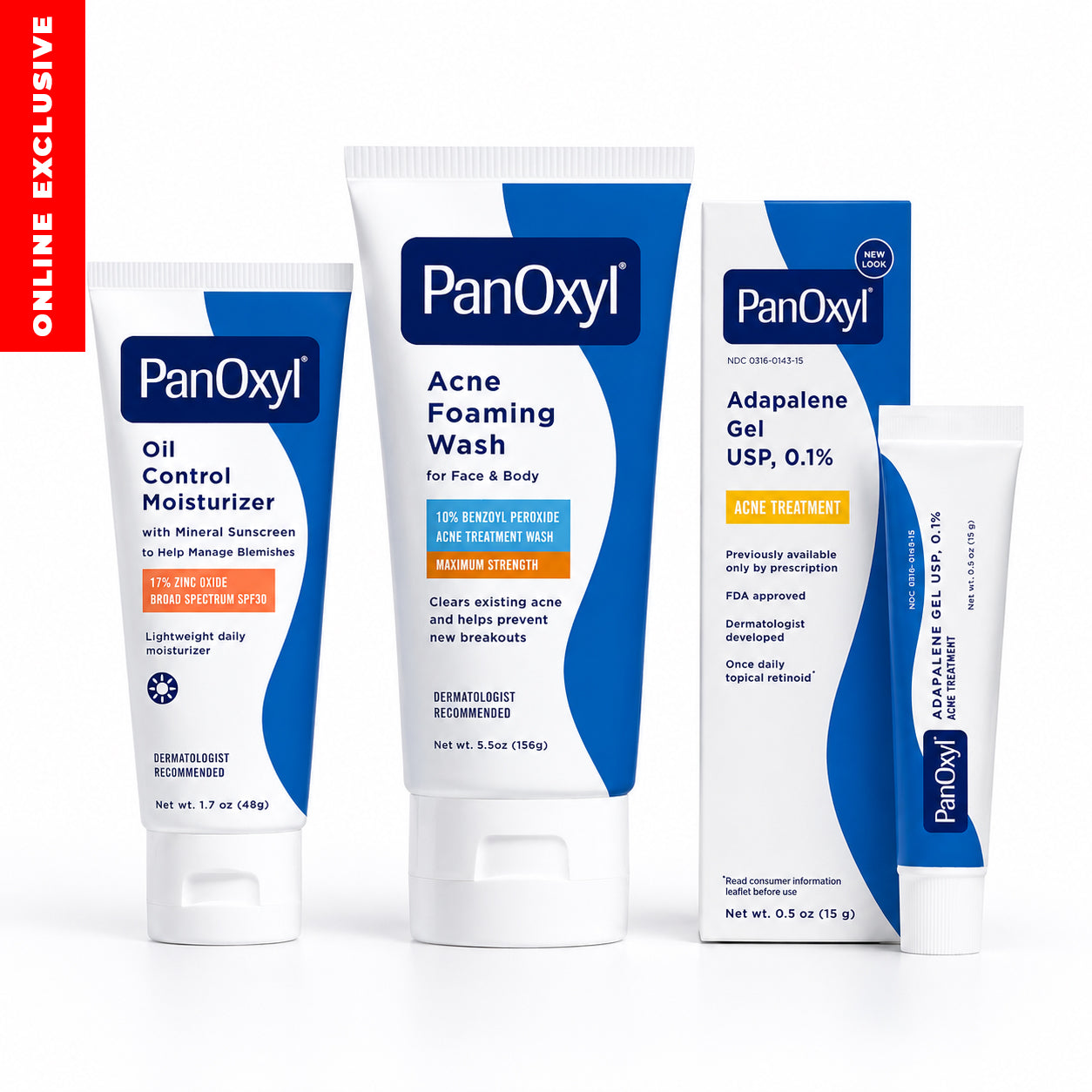 PanOxyl Acne Clear Essentials Bundle (Online Exclusive)