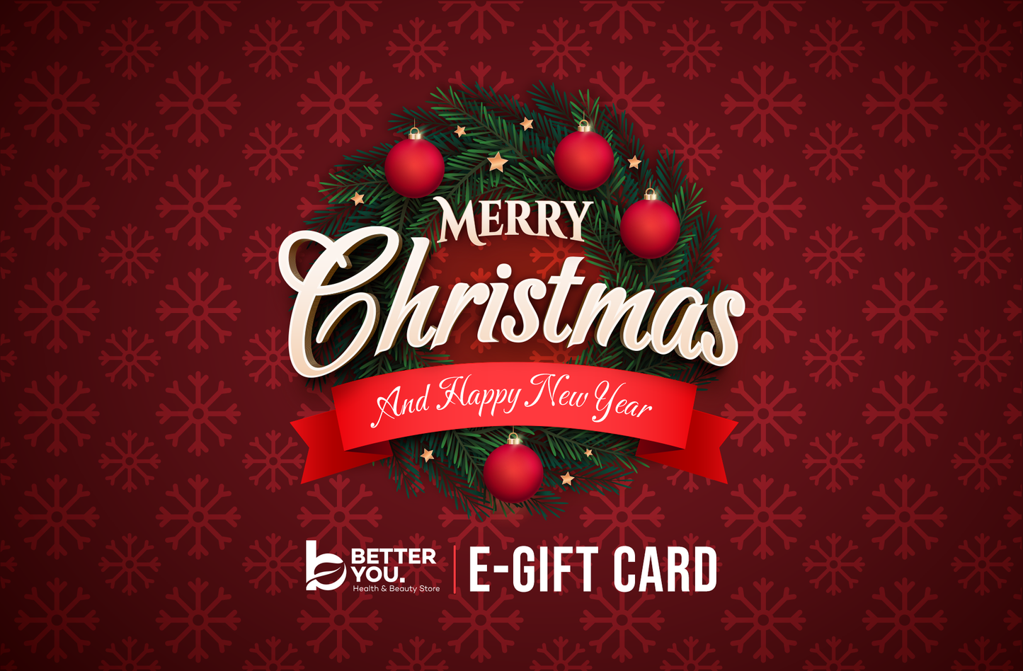 BetterYou "Merry Christmas" eGift Card