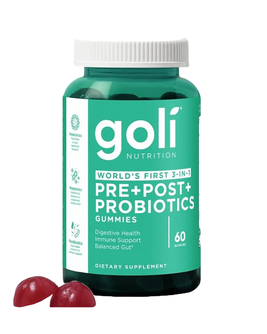 Goli Pre, Post, Probiotics Gummy