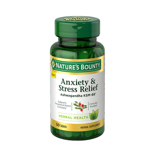 Nature’s Bounty Anxiety & Stress Relief Tablets