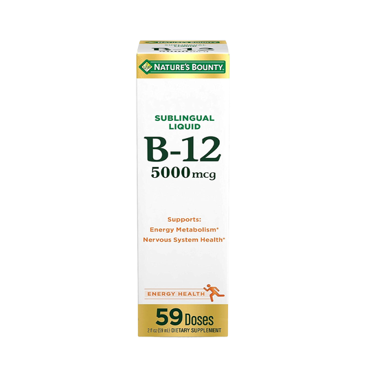 Nature's Bounty B-12 Sublingual Liquid 5000mcg