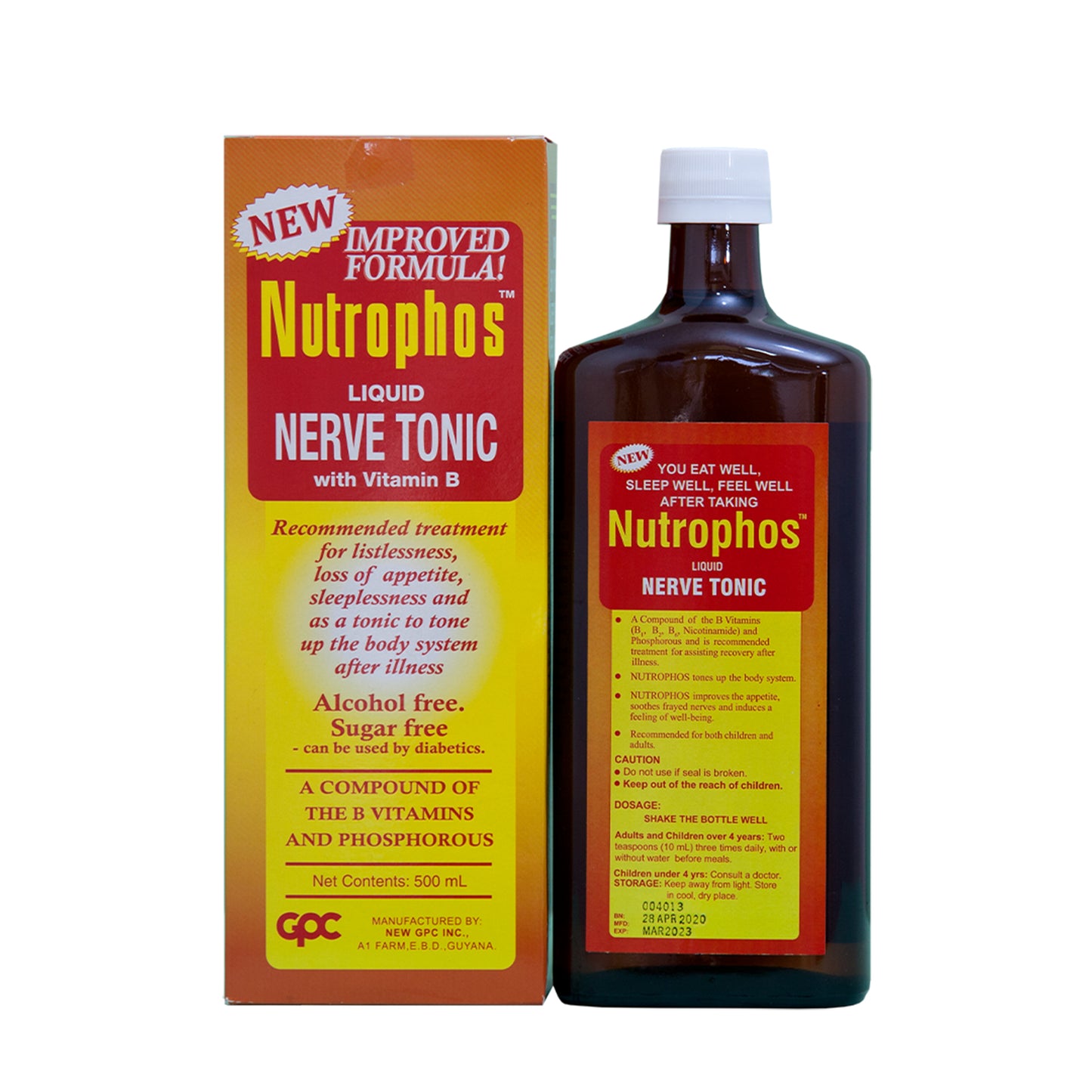 Nutrophos Liquid Dietary Nerve Tonic