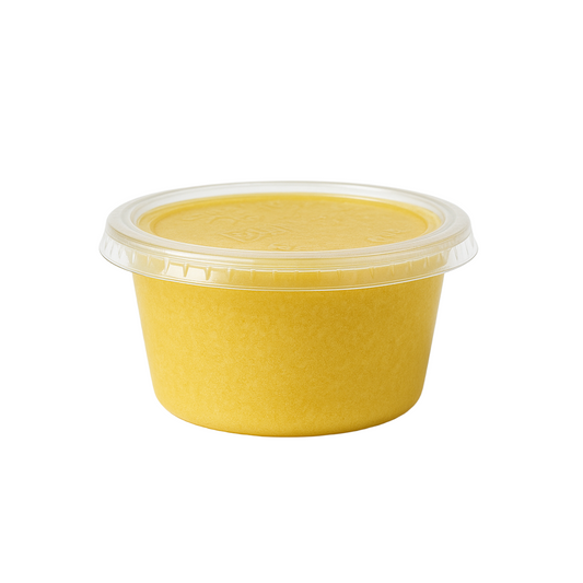 Raw Yellow African Shea Butter – Naturally Dyed with Borututu Root