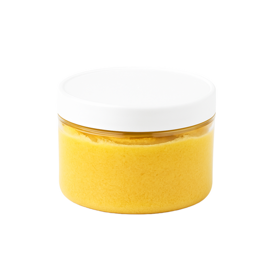 Raw Yellow African Shea Butter – Naturally Dyed with Borututu Root