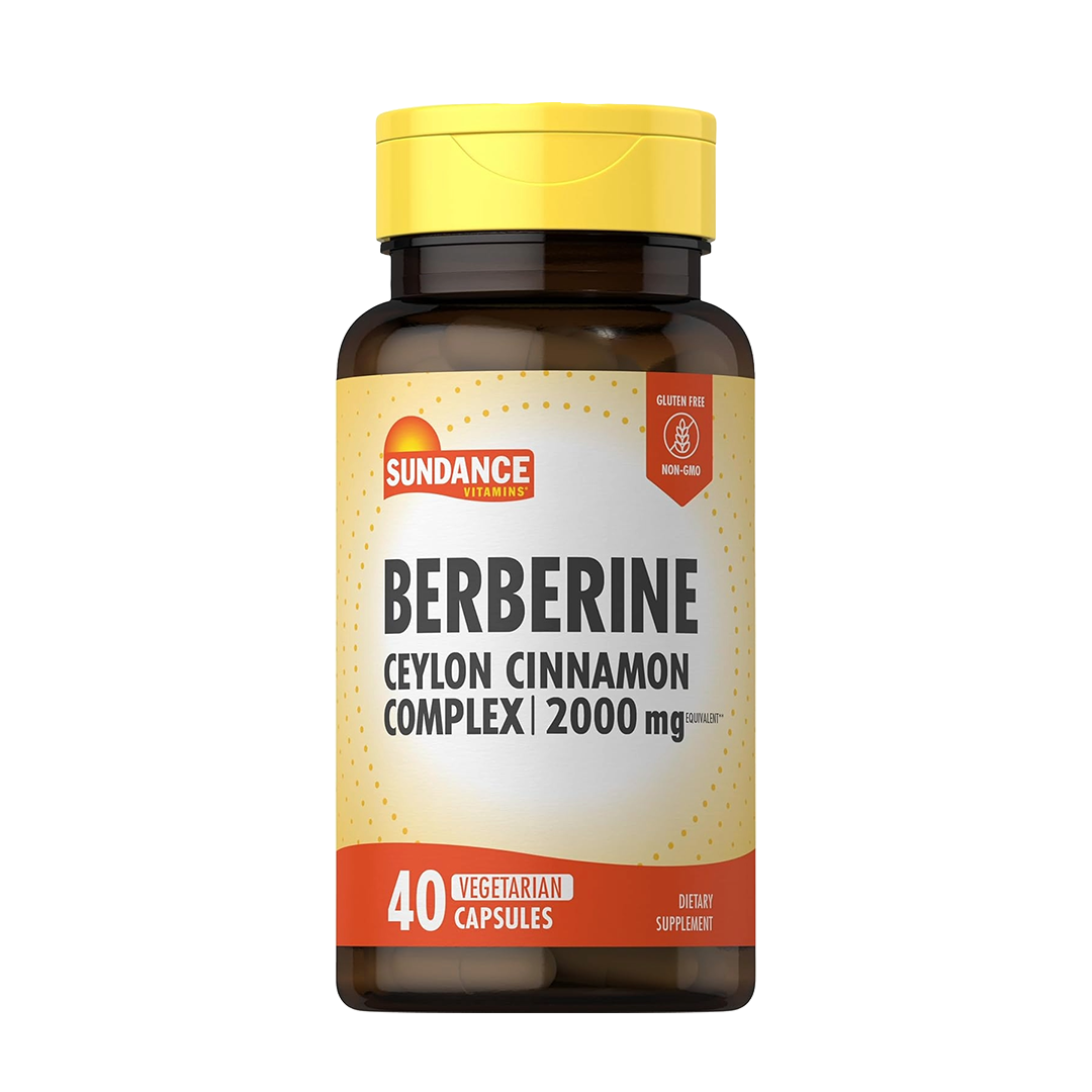 Sundance Berberine Complex with Ceylon Cinnamon 2000mg
