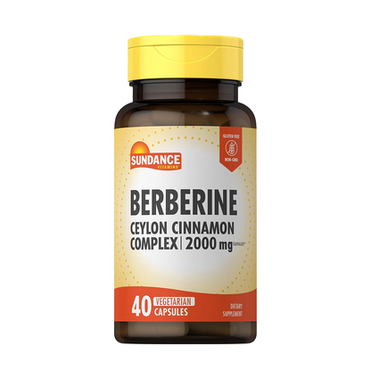 Sundance Berberine Complex with Ceylon Cinnamon 2000mg
