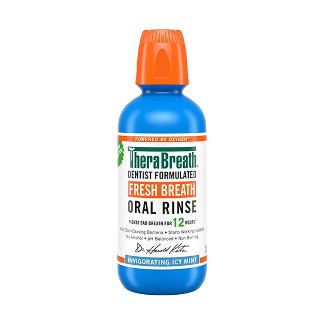 Therabreath Fresh Breath Oral Rinse - Invigorating Icy Mint