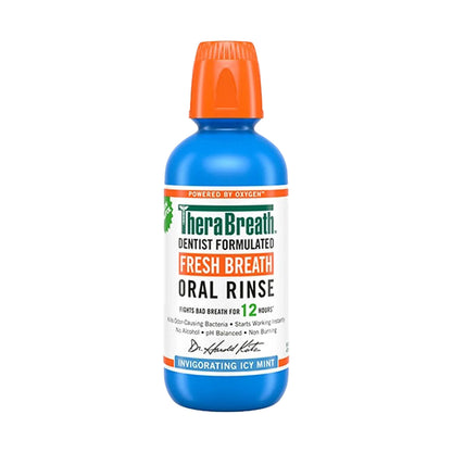 Therabreath Fresh Breath Oral Rinse - Invigorating Icy Mint